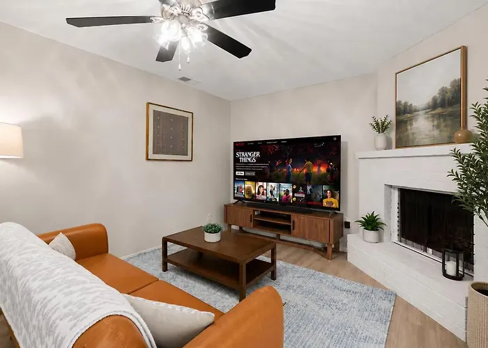 Modern - Round Rock 1Br -Near Austin - King Bed